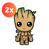 2x Baby Groot Duftbaum